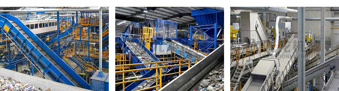 生活垃圾分拣处理设备客户现场 生活垃圾分拣处理设备客户现场